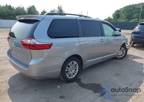 2015 Toyota Sienna Xle/Limited from USA, damaged, VIN 5TDYK3DC6FS637712